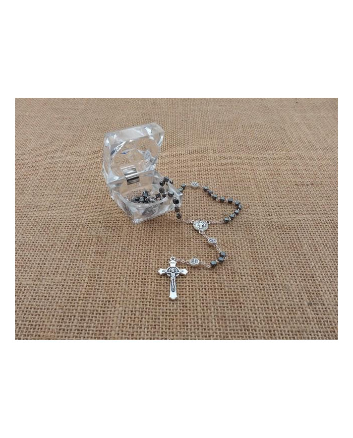 TERCO HEMATITE CUBO 4MM + SB C/ CX