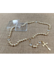 TERCO PEROLA 10MM + CRUZ TRANSP. C/ CX