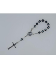 DEZENA HEMATITE CUBO 4MM F