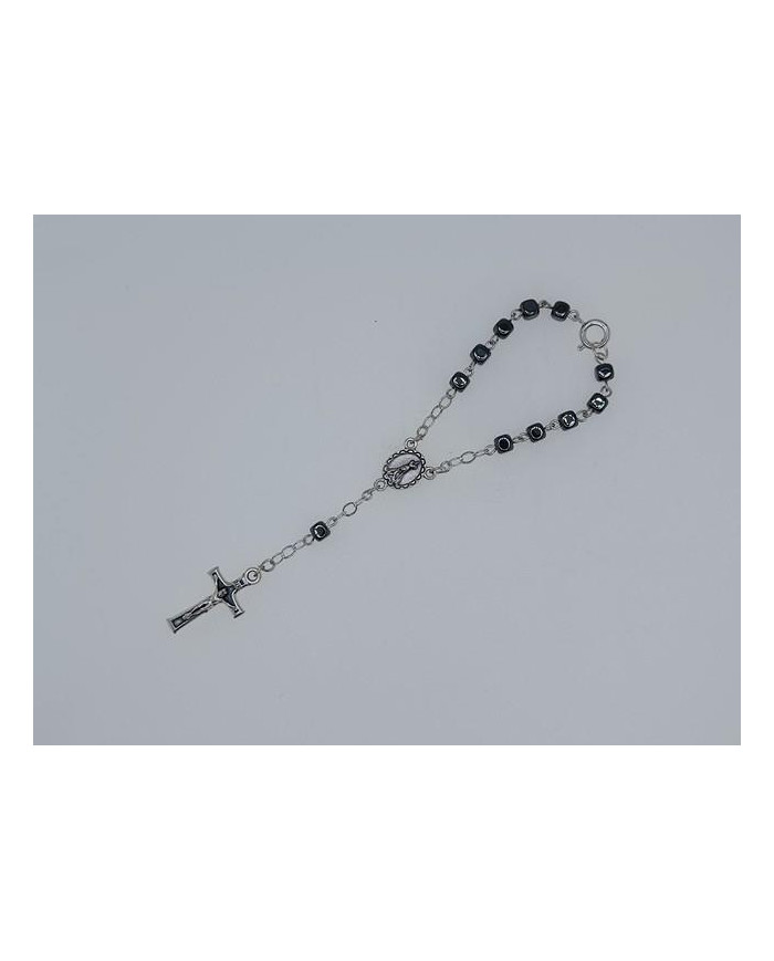 DEZENA HEMATITE CUBO 6MM F