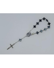 DEZENA HEMATITE CRUZ 6MM F