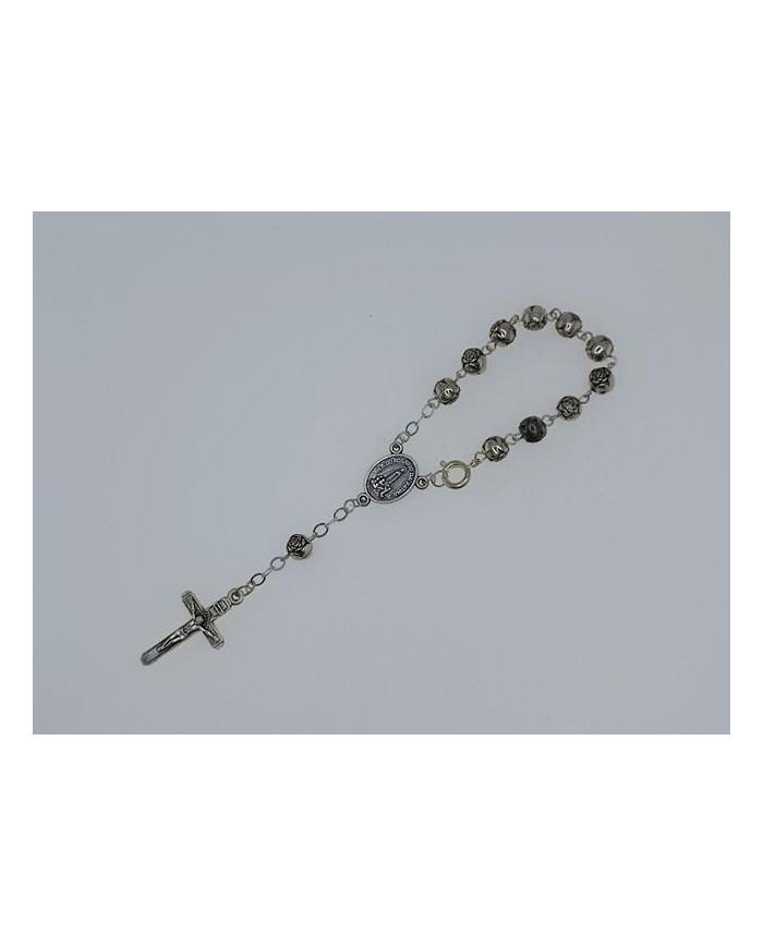 DEZENA PLASTICO RED 6MM ROSA METAL F