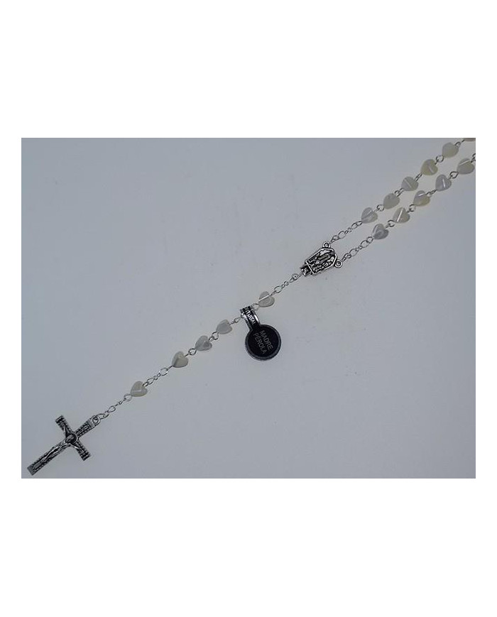 TERCO MADRE PEROLA CORACAO 8MM