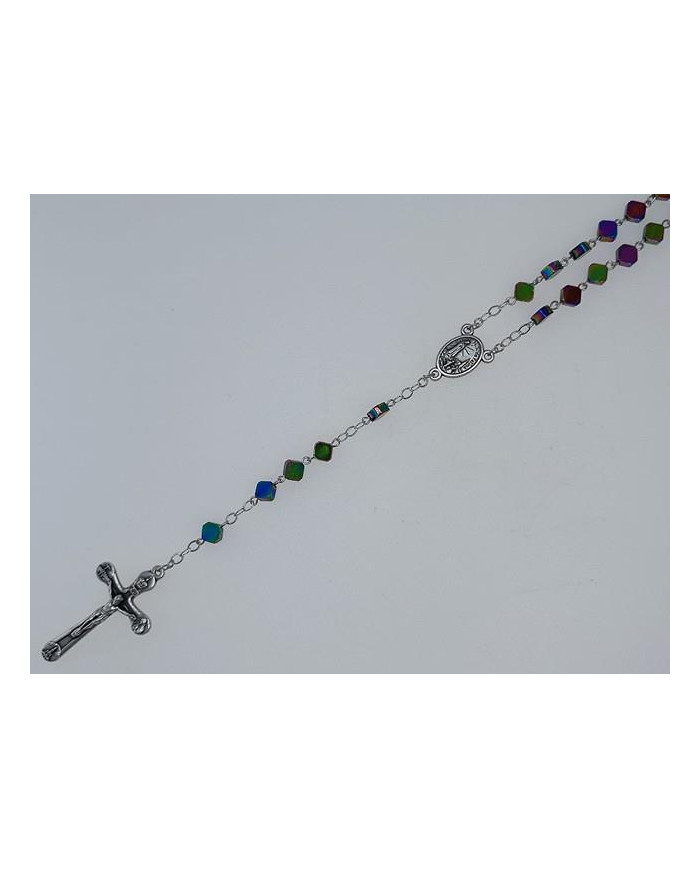 TERCO HEMATITE HEZAGONO 7MM FRT