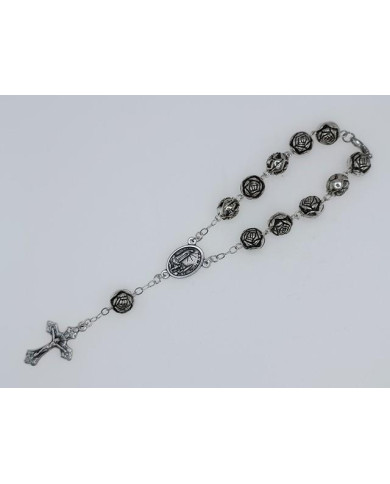 DEZENA PLASTICO RED 10MM ROSA METAL F