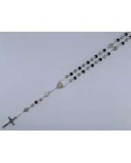 GLASS ROSARY WITH 6MM + ZAMAK SB