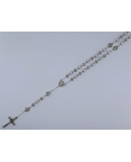 GLASS ROSARY WITH 6MM + ZAMAK SB