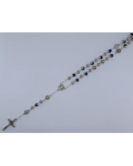 GLASS ROSARY WITH 6MM + ZAMAK SB