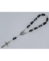 DEZENA HEMATITE TWIST 6X12MM F