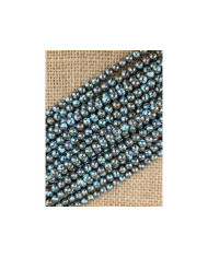 FIADA 68 CT HEMATITE REDONDA 6MM MATIZADO