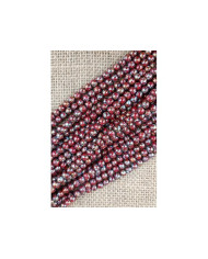 FIADA 68 CT HEMATITE REDONDA 6MM MATIZADO