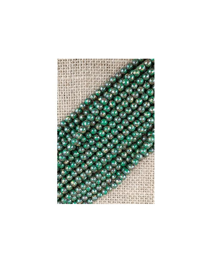 FIADA 68 CT HEMATITE REDONDA 6MM MATIZADO