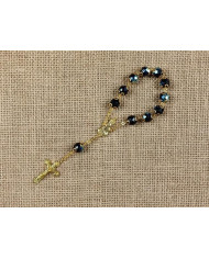 DEZENA CRISTAL 12MM ANI. OR