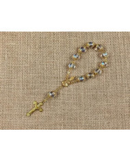 DEZENA CRISTAL 12MM ANI. OR