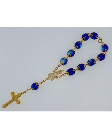 DEZENA CRISTAL 12MM ANI. OR