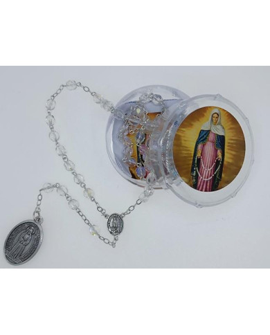 COROINHA CRISTAL 6MM NOSSA SENHORA LAGRIMAS