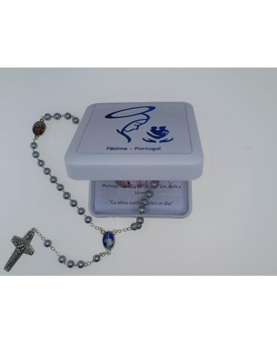 TERCO AVOS PEROLA 6MM CINZA