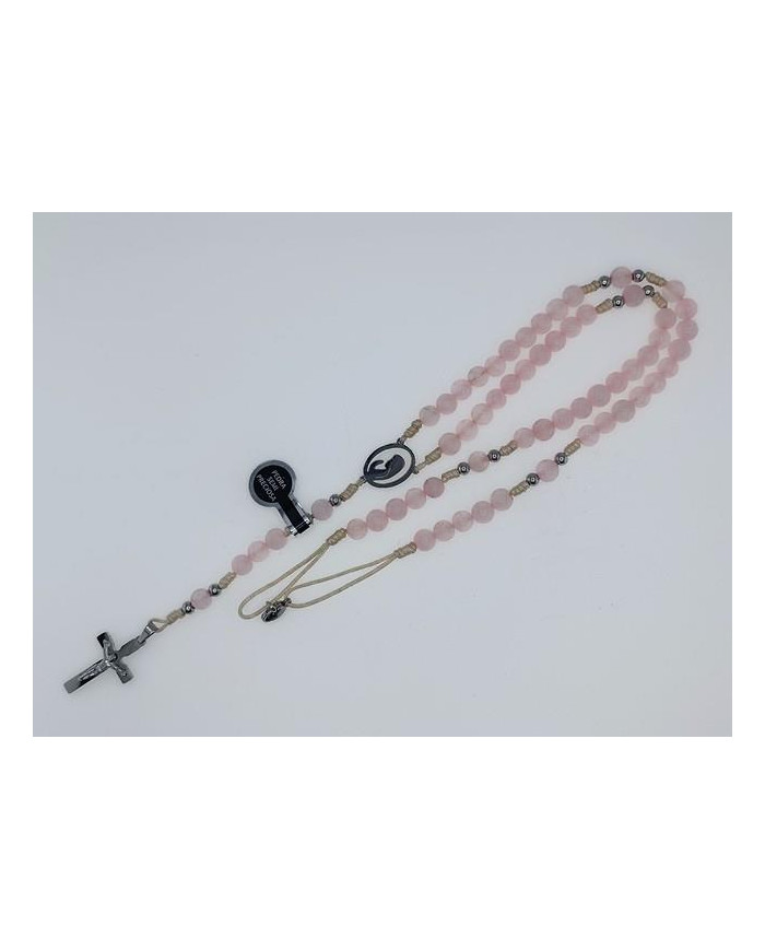 ROSARY CORD STONE 6MM WITH BUST