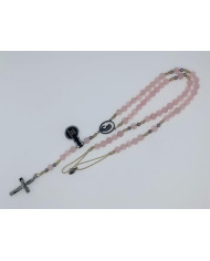 ROSARY CORD STONE 6MM WITH BUST