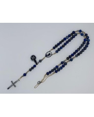 ROSARY CORD STONE 6MM WITH BUST