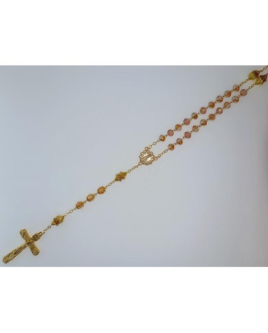 TERCO CRISTAL 8X6M C/ PN ANILHA DOURADO
