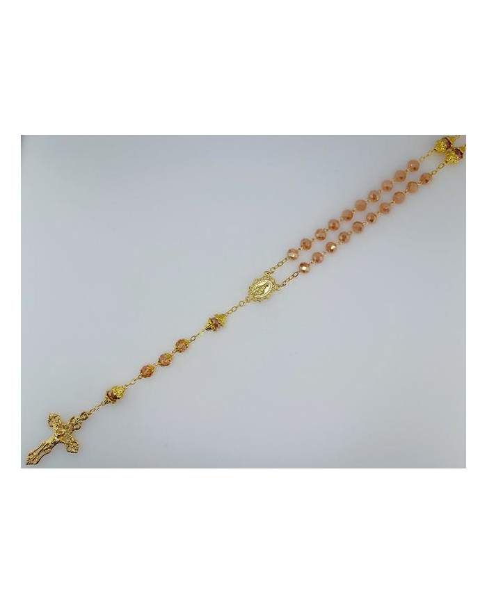 TERCO CRISTAL 8X6M C/ PN ANILHA DOURADO