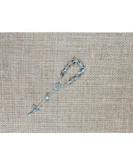 DEZENA VIDRO FLOCOS NEVE 6MM F