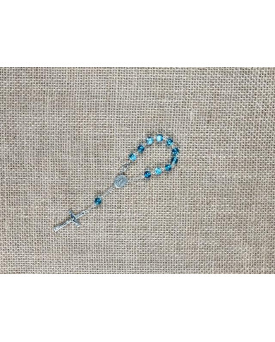 DEZENA VIDRO FLOCOS NEVE 8MM F