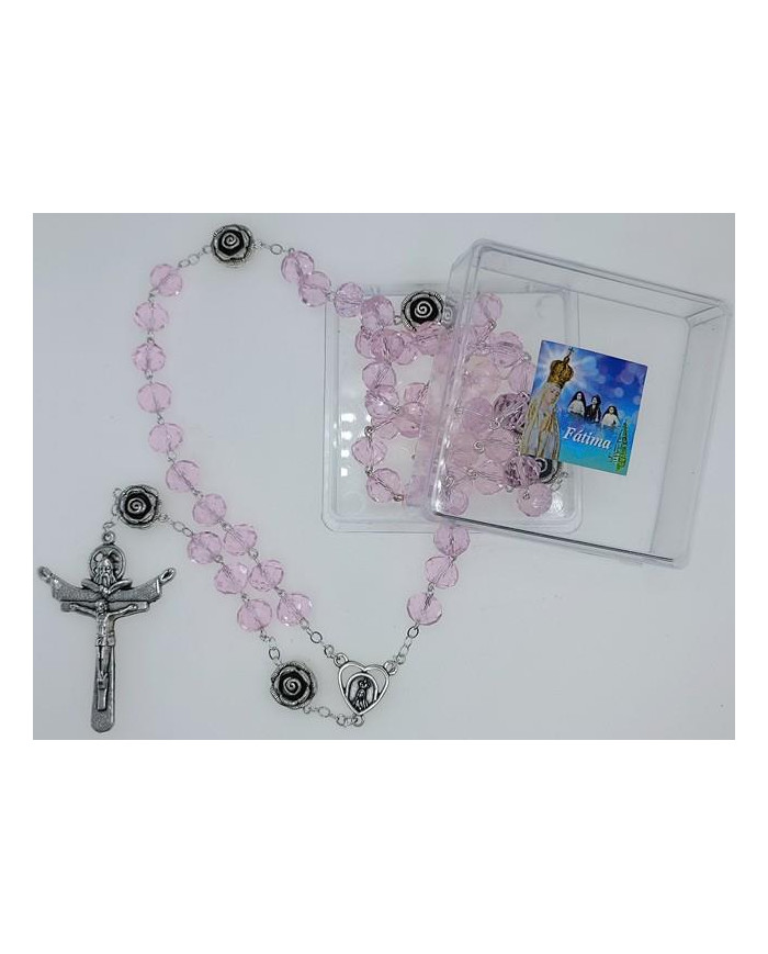 TERCO CRISTAL 10X8+ROSA