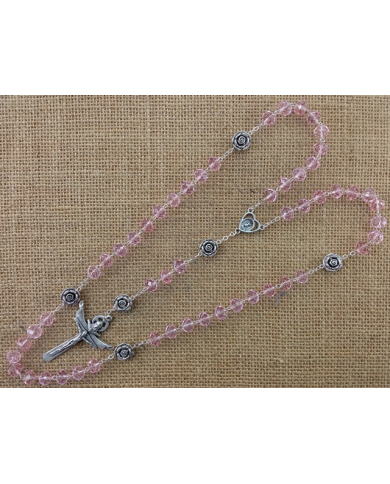 TERCO CRISTAL 10X8+ROSA
