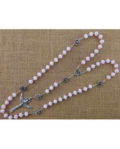 TERCO CRISTAL 10X8+ROSA