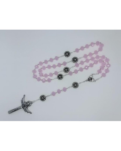 TERCO CRISTAL 10X8+ROSA
