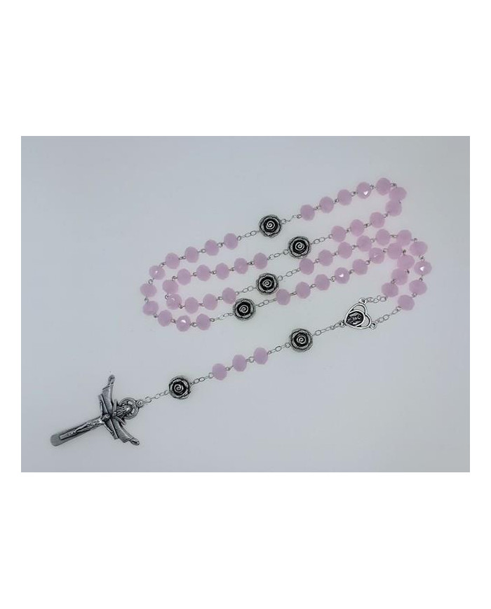 TERCO CRISTAL 10X8+ROSA
