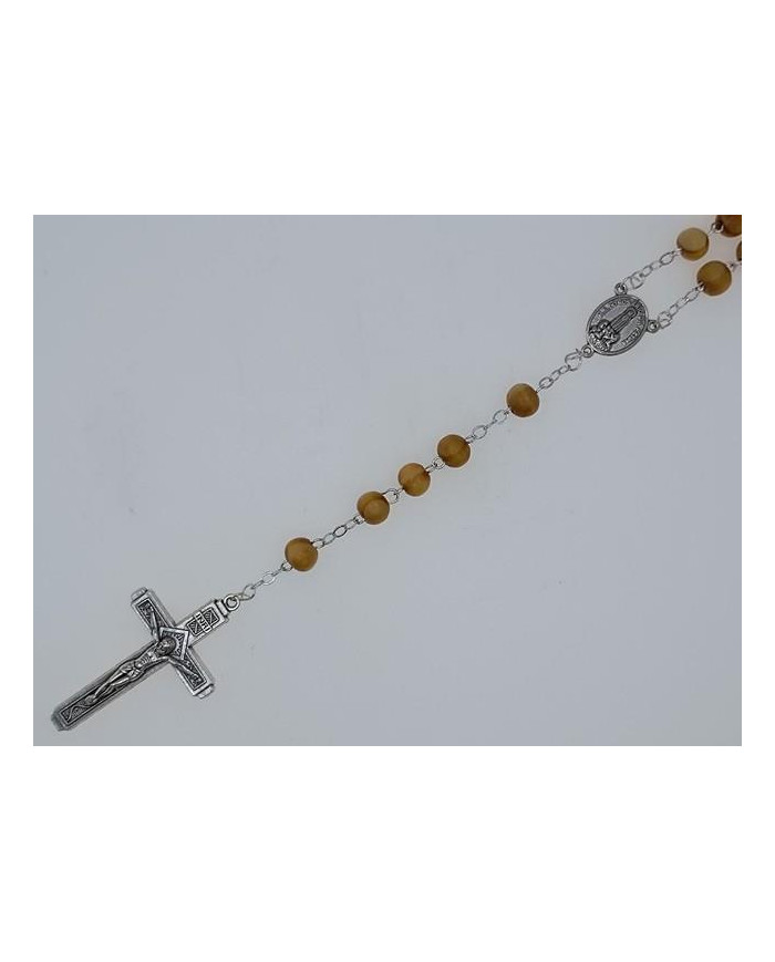 TERCO IMIT. MADEIRA OLIVEIRA RED 8MM