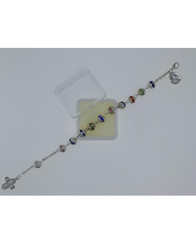 PUL FILIGRANA COM CRISTAIS EMBUTIDOS 8MM