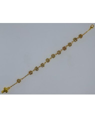 PULSEIRA STRASSBALL 8MM CRIST. TRANSP DOUR.