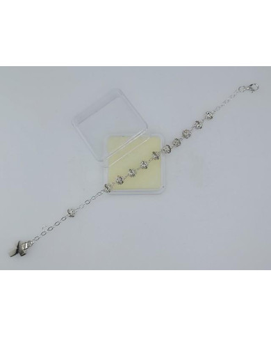 PUL FILIGRANA COM CRISTAIS EMBUTIDOS 6MM