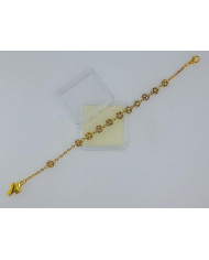 PULSEIRA STRASSBALL 6MM CRIST. TRANSP DOUR.