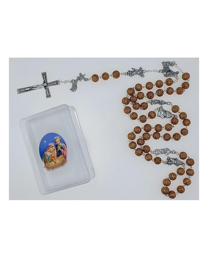 TERCO VIDRO BRILHANTINA 8MM NATAL