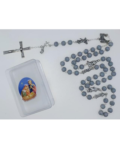 TERCO VIDRO BRILHANTINA 8MM NATAL