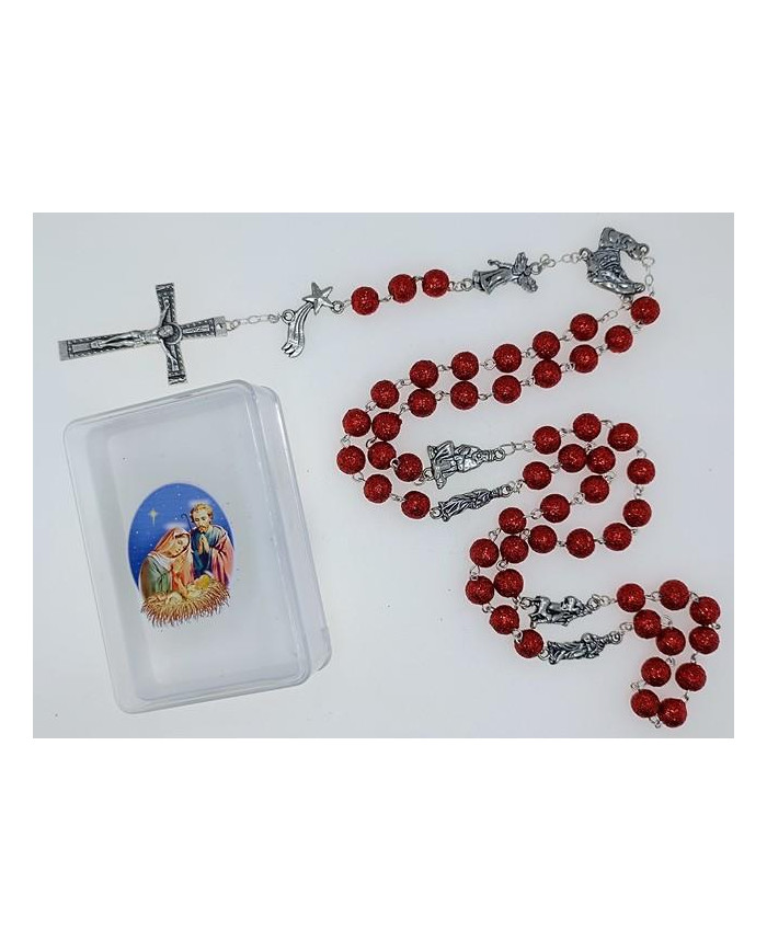 TERCO VIDRO BRILHANTINA 8MM NATAL