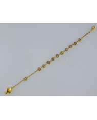 PULSEIRA STRASSBALL 6MM CRIST. TRANSP DOUR.