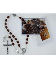 TERCO MADEIRA OVAL 6X8MM PES C/ CX