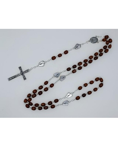 TERCO MADEIRA OVAL 6X8MM PES