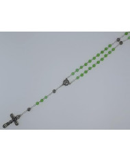CAT S EYE GLASS ROSARY + R