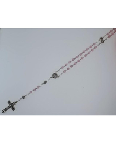CAT S EYE GLASS ROSARY + R