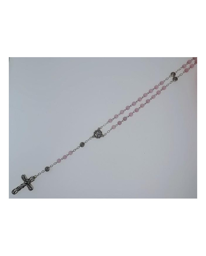 CAT S EYE GLASS ROSARY + R