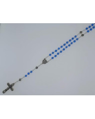 CAT S EYE GLASS ROSARY + R