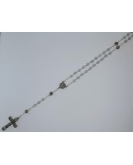 CAT S EYE GLASS ROSARY + R