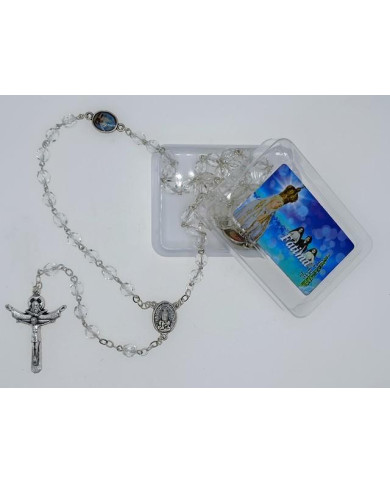 TERCO CRISTAL 6MM C/ MEDALHAS PN